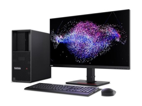 Lenovo ThinkStation P3 30GS - Wieża 1 x Core i7 13700K / do 5.4 GHz - vPro Enterprise - RAM 32 GB - SSD 1 TB - TCG Opal Encrypti