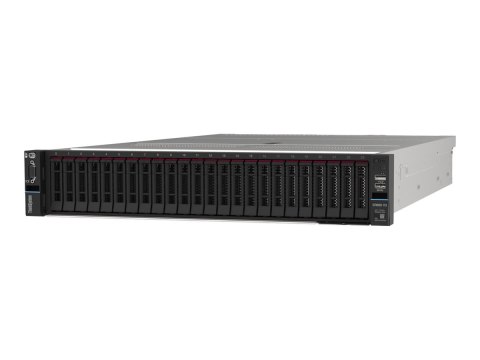 Lenovo ThinkSystem SR665 V3 7D9A - Serwer - montowany w stojaku 2U - podwójny - 1 x EPYC 9174F / do 4.4 GHz - RAM 32 GB - brak H