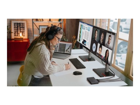 Lenovo ThinkVision P27pz-30 - Monitor LED - 27" - 3840 x 2160 4K @ 60 Hz - IPS - 1200 cd/m² - 1000:1 - DisplayHDR 1000 - 4 ms - 