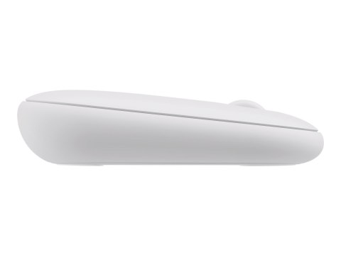 Logitech Pebble Mouse 2 M350s - Mysz - optyczna - 3 przyciski - bezprzewodowa - Bluetooth 5.2 LE - tonalna biel