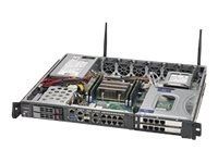 Supermicro SuperServer 1019D-4C-FHN13TP - Serwer - montowany w stojaku 1U - pojedynczy - 1 x Xeon D-2123IT - RAM 0 GB - SATA - w