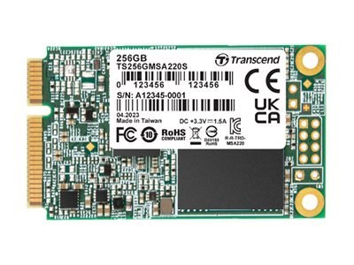 Transcend 220S - SSD - 64 GB - wewnętrzny - mSATA - SATA 6Gb/s
