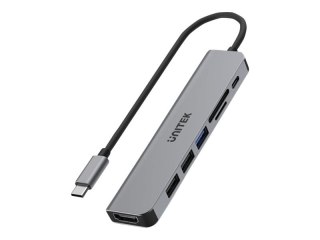 Unitek uHUB S7+ - Stacja dokująca - USB-C - HDMI