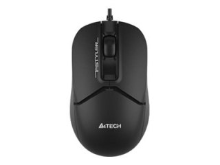 A4Tech FSTYLER Collection FM12S - Mysz - ciche kliknięcie - prawo i leworęczna - optyczna - 3 przyciski - przewodowa - USB - cza