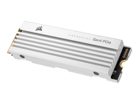 CORSAIR Force Series MP600 PRO LPX - SSD - 2 TB - wewnętrzny - M.2 2280 - PCIe 4.0 x4 (NVMe) - 256 bitów AES - radiator zintegro