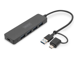 DIGITUS Slim Line - Stacja dokująca - USB 3.0