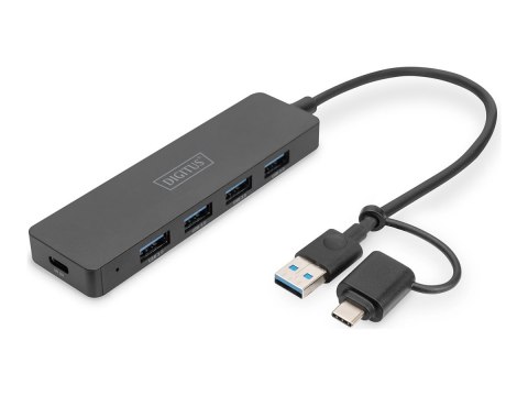 DIGITUS Slim Line - Stacja dokująca - USB 3.0