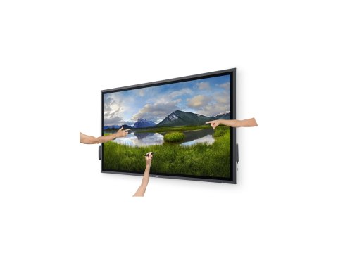 Dell P6524QT - 65" Klasa Przekątnej (64.53" widoczny) wyświetlacz LCD z podświetleniem LED - interaktywna - z ekran dotykowy (wi