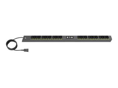 Eaton G4 - Basic - jednostka dystrybucji zasilania (montowany w stojaku) - AC 200-240 V - 3.7 kW - 1 faza - wejście: IEC 60320 C