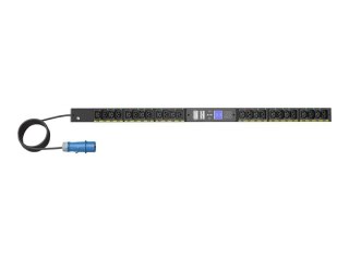 Eaton G4 - Jednostka dystrybucji zasilania (montowany w stojaku) - wejście z licznikiem - AC 200-240 V - 3.7 kW - 1 faza - Ether
