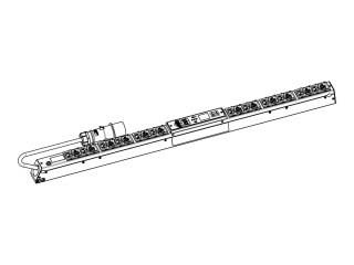 Eaton G4 - Jednostka dystrybucji zasilania (montowany w stojaku) - z przełączaniem - AC 230-400 V - 3.7 kW - 1 faza - Ethernet 1