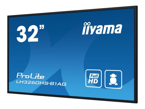 Iiyama ProLite LH3260HS-B1AG - 32" Klasa Przekątnej (31.5" widoczny) wyświetlacz LCD z podświetleniem LED - sygnał cyfrowy - z w