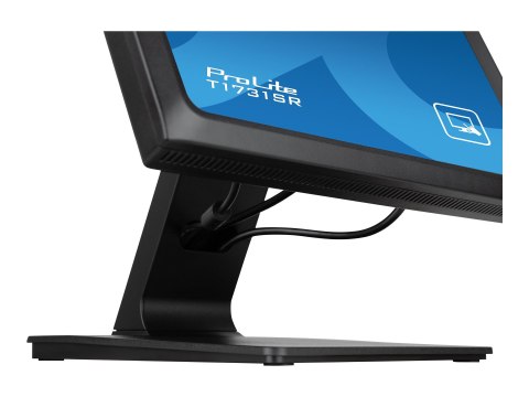 Iiyama ProLite T1731SR-B1S - Monitor LED - 17" - ekran dotykowy - 1280 x 1024 - TN - 250 cd/m² - 1000:1 - 5 ms - HDMI, VGA, Disp