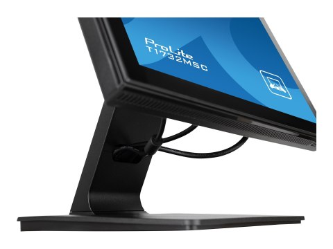 Iiyama ProLite T1732MSC-B1S - Monitor LCD - 17" - ekran dotykowy - 1280 x 1024 - TN - 250 cd/m² - 1000:1 - 5 ms - HDMI, VGA, Dis