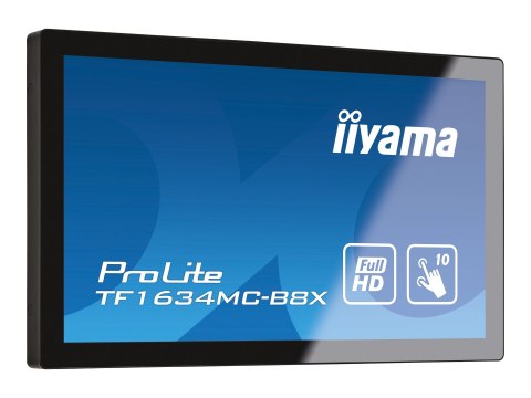 Iiyama ProLite TF1634MC-B8X - Monitor LED - 15.6" - obudowa otwarta - ekran dotykowy - 1920 x 1080 Full HD (1080p) @ 60 Hz - IPS