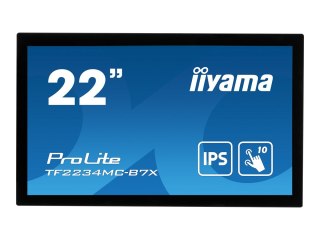 Iiyama ProLite TF2234MC-B7X - Monitor LED - 22" (21.5" widoczny) - obudowa otwarta - ekran dotykowy - 1920 x 1080 Full HD (1080p