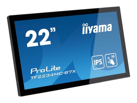 Iiyama ProLite TF2234MC-B7X - Monitor LED - 22" (21.5" widoczny) - obudowa otwarta - ekran dotykowy - 1920 x 1080 Full HD (1080p