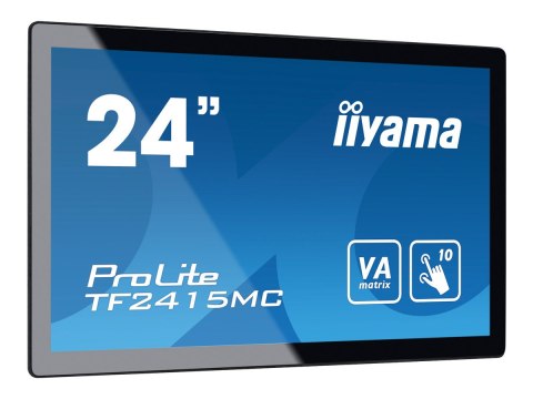 Iiyama ProLite TF2415MC-B2 - Monitor LED - 23.8" - obudowa otwarta - ekran dotykowy - 1920 x 1080 Full HD (1080p) @ 60 Hz - VA -