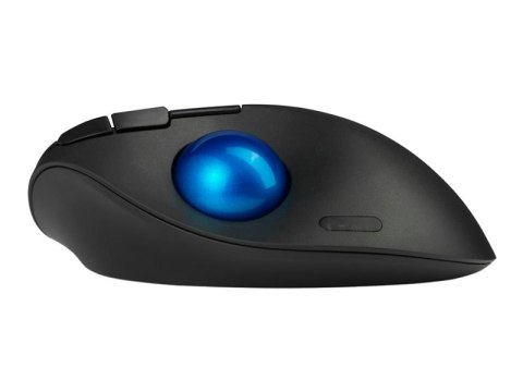 Kensington Pro Fit Ergo TB450 EQ - Manipulator kulkowy - ergonomiczna - optyczna - 7 przyciski - bezprzewodowa - 2.4 GHz, Blueto