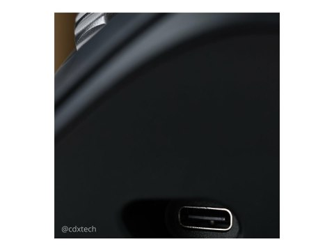 Kensington Pro Fit Ergo TB550 Trackball EQ - Manipulator kulkowy - ergonomiczna - optyczna - 9 przyciski - bezprzewodowa - 2.4 G
