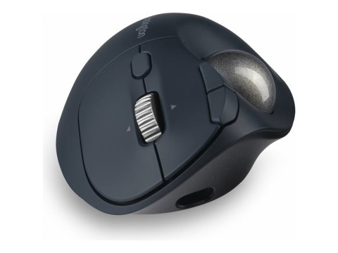Kensington Pro Fit Ergo TB550 Trackball EQ - Manipulator kulkowy - ergonomiczna - optyczna - 9 przyciski - bezprzewodowa - 2.4 G