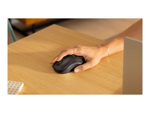 Logitech M240 for Business - Mysz - prawo i leworęczna - optyczna - 3 przyciski - bezprzewodowa - Bluetooth - odbiornik Logitech