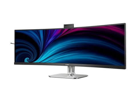 Philips 49B2U5900CH - 5000 Series - monitor LED - zaokrąglony - USB - 49" (48.8" widoczny) - 5120 x 1440 Dual Quad HD @ 75 Hz - 