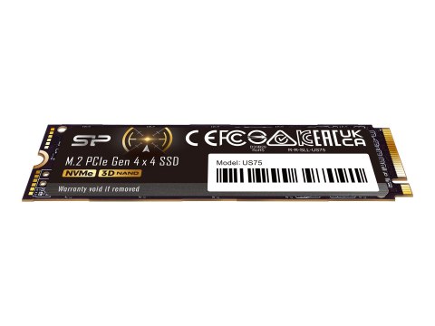 SILICON POWER US75 - SSD - 2 TB - wewnętrzny - M.2 2280 - PCIe 4.0 x4 (NVMe)