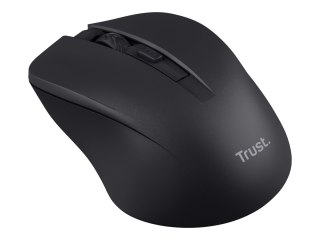 Trust Mydo - Mysz - cicha - prawo i leworęczna - optyczna - 4 przyciski - bezprzewodowa - 2.4 GHz - odbiornik bezprzewodowy USB 