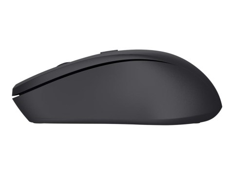 Trust Mydo - Mysz - cicha - prawo i leworęczna - optyczna - 4 przyciski - bezprzewodowa - 2.4 GHz - odbiornik bezprzewodowy USB 