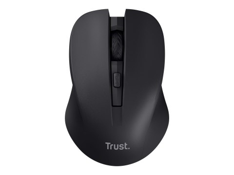 Trust Mydo - Mysz - cicha - prawo i leworęczna - optyczna - 4 przyciski - bezprzewodowa - 2.4 GHz - odbiornik bezprzewodowy USB 