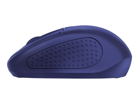 Trust Primo - Mysz - prawo i leworęczna - optyczna - 4 przyciski - bezprzewodowa - 2.4 GHz - odbiornik bezprzewodowy USB - ciemn