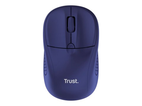 Trust Primo - Mysz - prawo i leworęczna - optyczna - 4 przyciski - bezprzewodowa - 2.4 GHz - odbiornik bezprzewodowy USB - ciemn