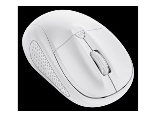 Trust Primo - Mysz - prawo i leworęczna - optyczna - 4 przyciski - bezprzewodowa - 2.4 GHz - odbiornik bezprzewodowy USB - matow