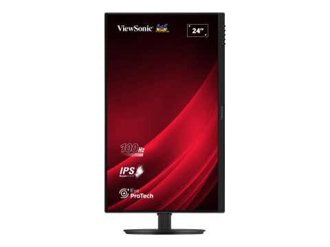 ViewSonic VG2408A - Monitor LED - 24" (23.8" widoczny) - 1920 x 1080 Full HD (1080p) @ 100 Hz - IPS - 250 cd/m² - 1300:1 - 5 ms 