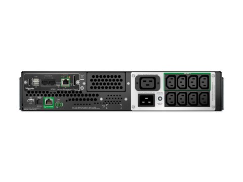 APC Smart-UPS Lithium Ion - UPS (montowany w stojaku) - linia interaktywna, 8x IEC C13, 1x IEC C19, SmartConnect+SmartSlot, AVR,