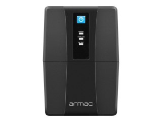 Armac Home Lite - UPS - AC 230 V - 390 Wh - 650 VA - 1 x bateria - akumulator kwasowo-ołowiowy z regulowanym zaworem (VRLA) - 7 