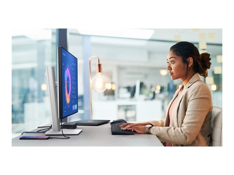 Dell UltraSharp U2724D - Monitor LED - 27" - 2560 x 1440 QHD @ 120 Hz - IPS - 350 cd/m² - 2000:1 - 5 ms - HDMI, DisplayPort - z 