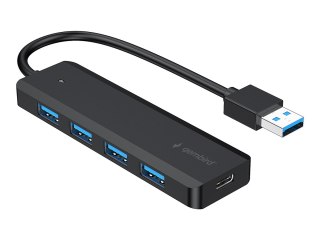 Gembird UHB-U3P4P-02 - Koncentrator - 4 x USB 3.1 Gen 1 - stacjonarny