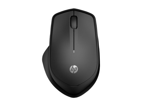 HP 285 Silent - Mysz - ergonomiczna - optyczna - bezprzewodowa - 2.4 GHz - odbiornik bezprzewodowy USB