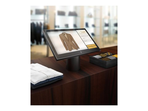 HP Engage One 143 - Wszystko-w-jednym 1 x Core i3 7100U - RAM 8 GB - SSD 256 GB - NVMe, TLC - HD Graphics 620 - Gigabit Ethernet