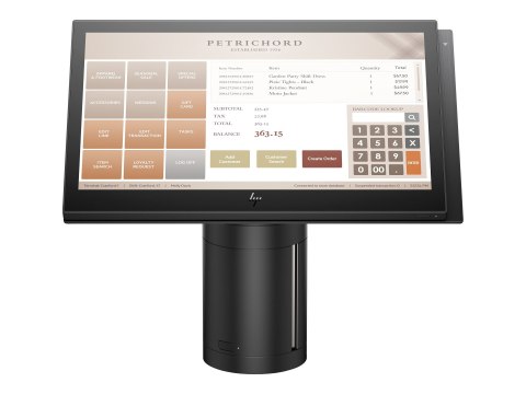 HP Engage One 143 - Wszystko-w-jednym 1 x Core i3 7100U - RAM 8 GB - SSD 256 GB - NVMe, TLC - HD Graphics 620 - Gigabit Ethernet