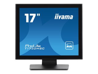 Iiyama ProLite T1732MSC-B1SAG - Monitor LED - 17" - ekran dotykowy - 1280 x 1024 @ 75 Hz - TN - 250 cd/m² - 1000:1 - 5 ms - HDMI