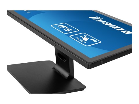 Iiyama ProLite T2438MSC-B1 - Monitor LED - 24" (23.8" widoczny) - ekran dotykowy - 1920 x 1080 Full HD (1080p) - IPS - 600 cd/m²