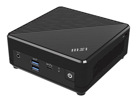 MSI Cubi N ADL 001BEU - Komputer barebone - mini PC 1 x N-series N200 / do 3.7 GHz - RAM 0 GB - UHD Graphics - Gigabit Ethernet 