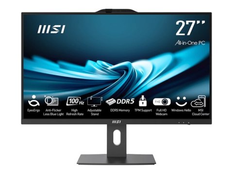MSI PRO AP272P 14M-496EU - Wszystko-w-jednym Core i5 i5-14400 / do 4.7 GHz - RAM 16 GB - SSD 512 GB - NVMe - UHD Graphics 730 - 