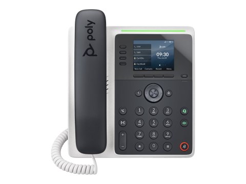 HP Poly Edge E220 - Telefon VoIP z identyfikacją dzwoniącego/rozmową czekająca - trzykierunkowa funkcja połączeń - SIP, SDP - ob
