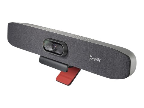 HP Poly Studio R30 - Prywatny pasek wideo - Certyfikat Zoom, Certyfikat Microsoft Teams - piaskowy - power adapter included
