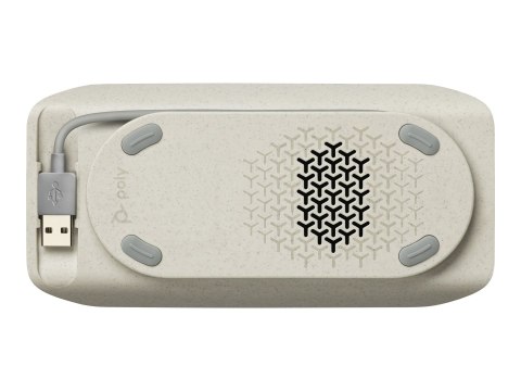 HP Poly Sync 10 - Głośnik zestawu głośnomówiącego - przewodowa - USB-A, USB-C - srebrny