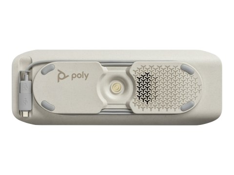 HP Poly Sync 40+ - Zestaw głośnomówiący - Bluetooth - bezprzewodowa, przewodowa - USB-A, USB-C - czarny, srebrny - Certyfikat Zo